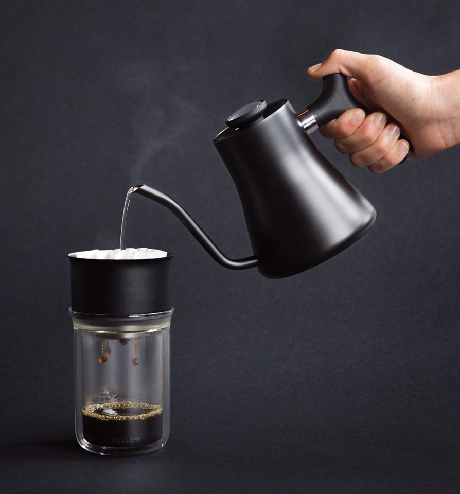 1.2版FELLOW STAGG KETTLE 絕美手沖壺啞光黑1000ml《vvcafe》 | vvcafe